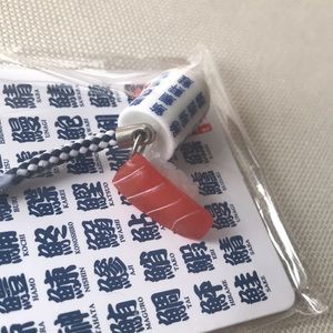 Nigiri Sushi & Tea Cup Charm Strap